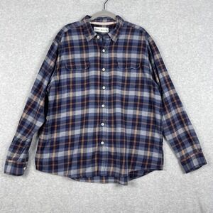 Normal Brand Button Up Flannel Shirt Mens Size XXL Lumberjack Rugged Western